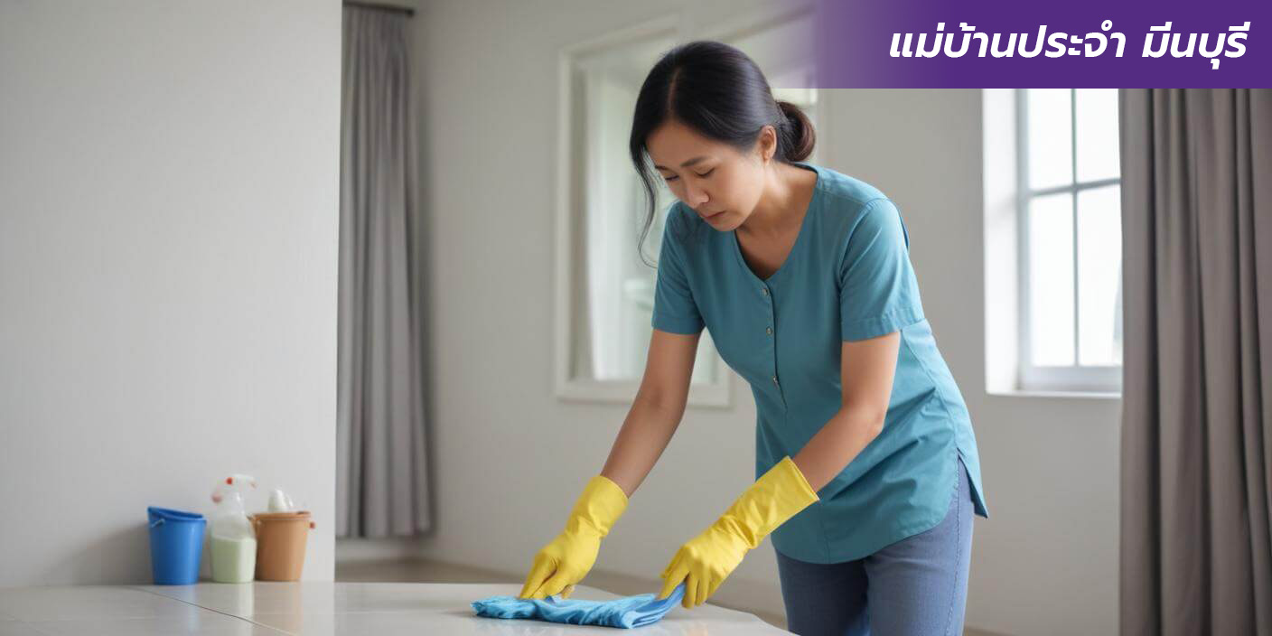 แม่บ้านประจำ มีนบุรี mind home service